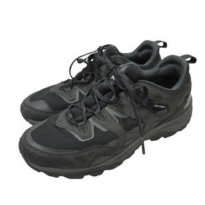 The North Face Hedgehog Waterproof Hiking Shoes Mens Black 12 Vibram Trail Shoe